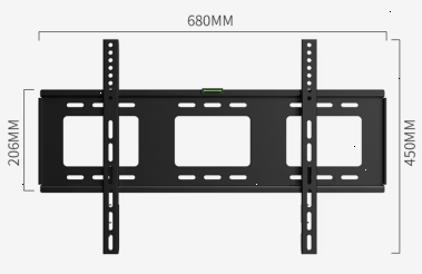 Fixed Bar and Griddle TV Mount